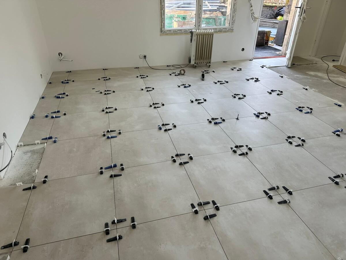Rénovation des sols et pose de carrelage